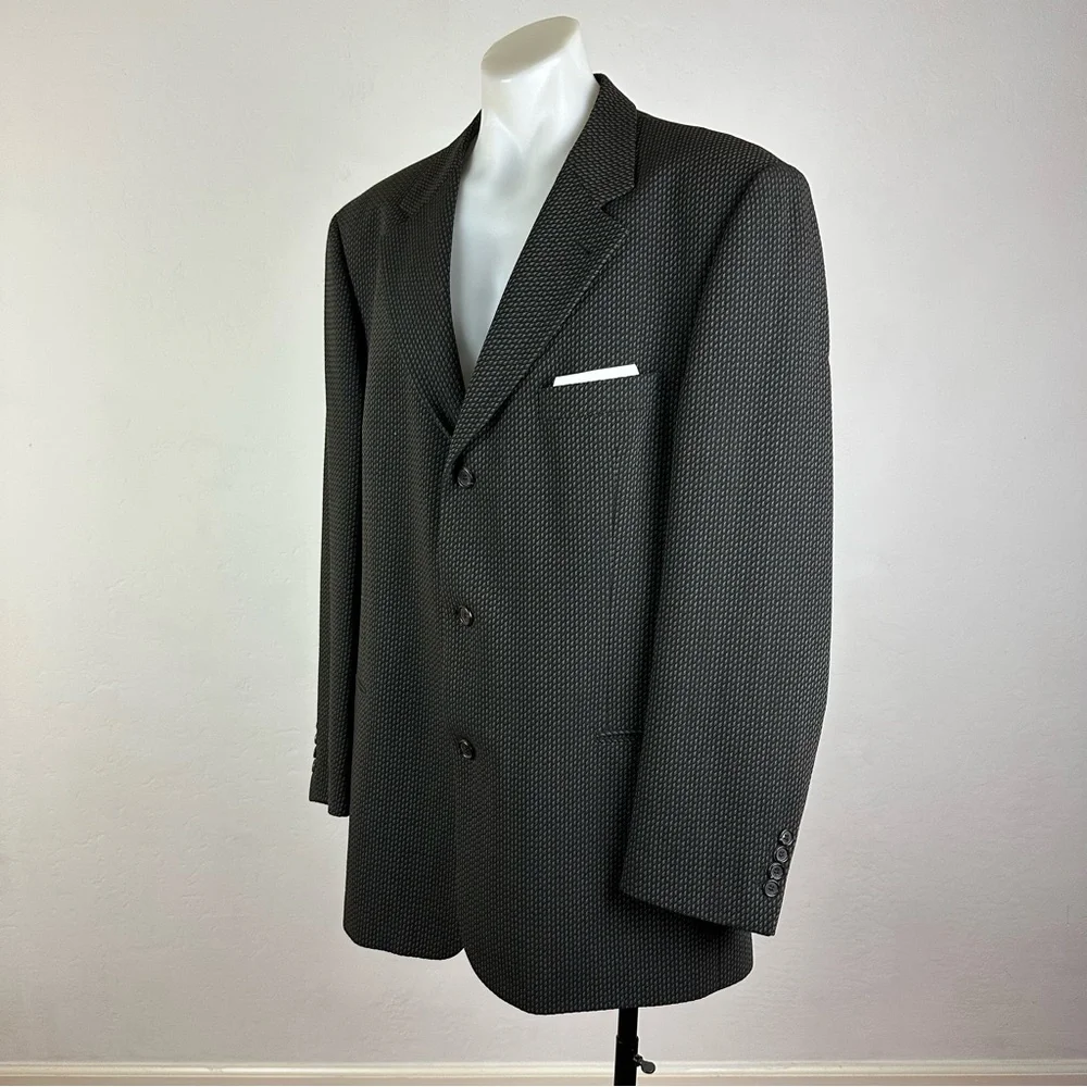Hugo Boss Virgin Wool Textured Sport Jacket